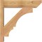 Ekena Millwork Balboa Slat Smooth Outlooker, Western Red Cedar, 5 1/2"W x 20"D x 20"H OUT06X20X20BOA06SWR - alternate 4